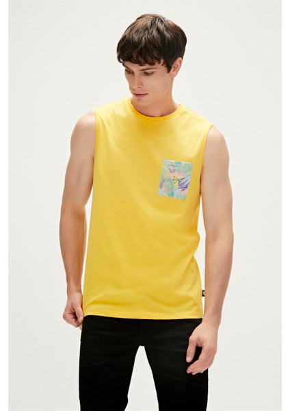 MONSTERA TANK-TOP YEŞİL Erkek Atlet 23.01.23.004-C25 fırsatları
