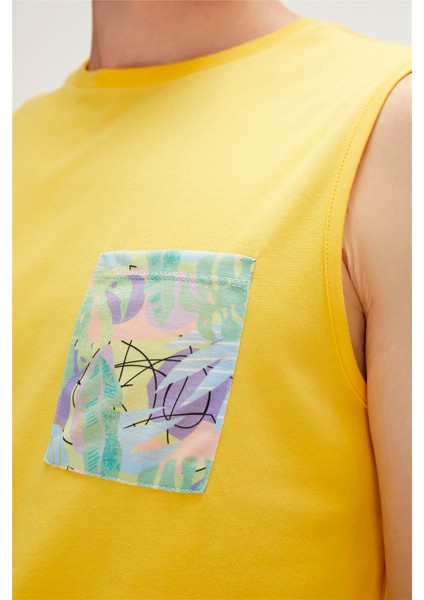 MONSTERA TANK-TOP YEŞİL Erkek Atlet 23.01.23.004-C25 indirimleri