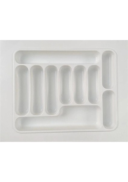 Çekmece İçi Kaşıklık Düzenleyici Organizer Beyaz Kaşıklık 62 x 49 cm