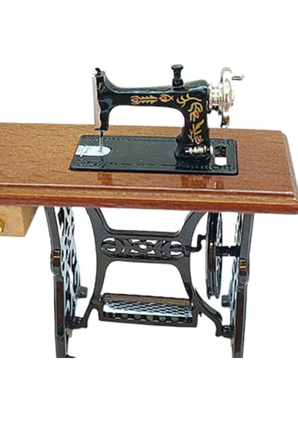 2pcs Minyatür Dikiş Makinesi Fotoğrafçılığı, Dekor Için Bebek Ev Dekorasyonu (Yurt Dışından)