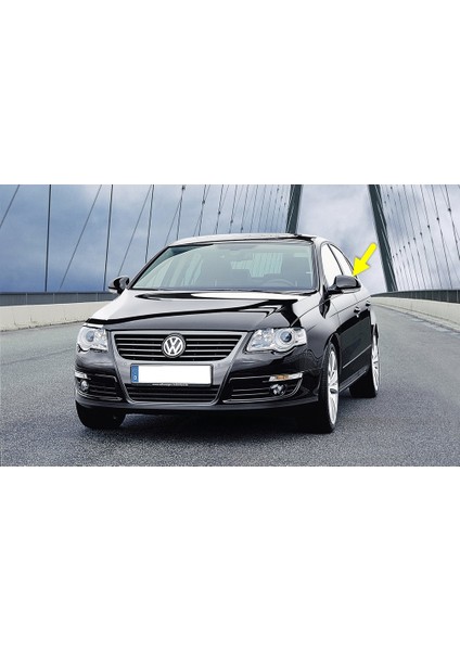 Vw Passat B6 2006-2011 Sol Dış Dikiz Aynası Kapağı 3C0857537A