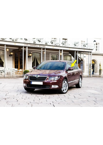 Skoda Superb 2009-2013 Sol Dış Dikiz Aynası Kapağı 3T0857537 fiyatları