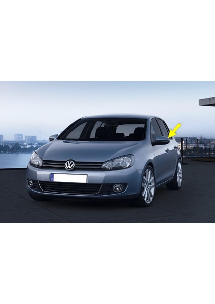 Vw Golf 6 2009-2012 Sol Dış Dikiz Aynası Kapağı 5K0857537