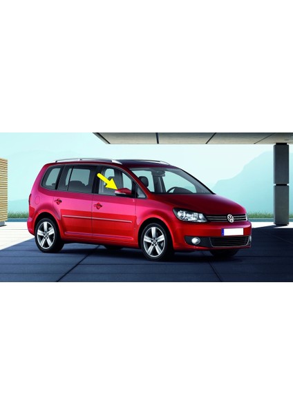 Vw Touran 2010-2015 Sağ Dış Dikiz Aynası Kapağı 5K0857538