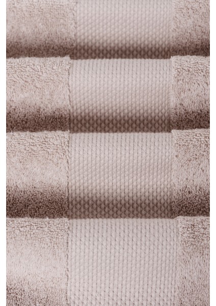 Bej 70X150 2'li Set Banyo Havlusu