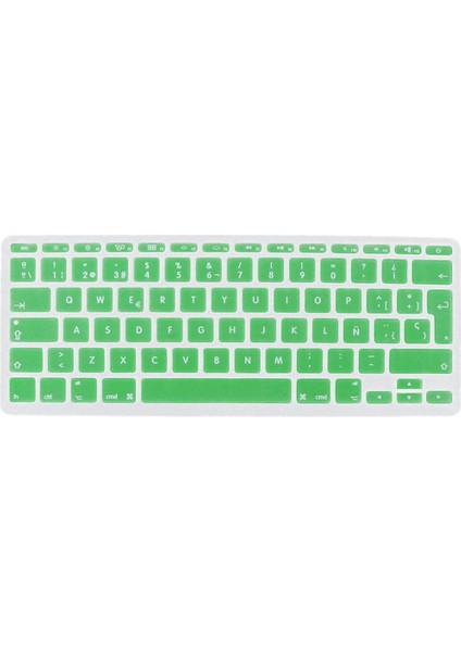 Ispanyol Fonetik Dil Klavye 11 Inç Yeşil Için Anti Toz (Yurt Dışından) modelleri