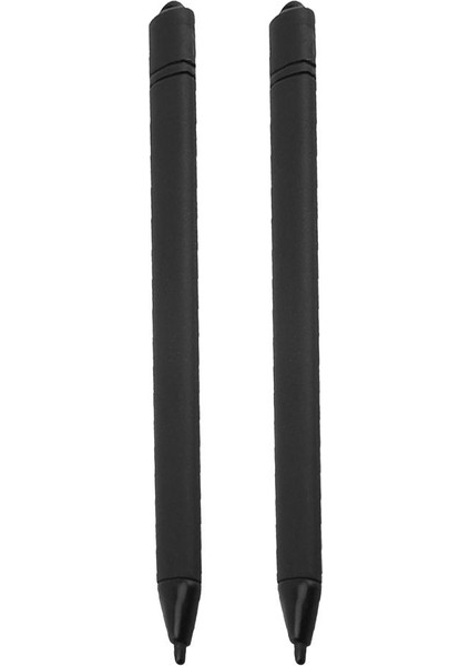 LCD Yazma Için 2x Yedek Kalem Kalemi Çizim Notu Tahtası Aksesuarı Siyah 2xblack B (Yurt Dışından)