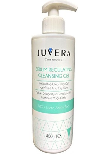 Sebum Dengeleyici Temizleme Jeli Yağlı Ciltler İçin Çinko ve Laktik Asit 400 ml