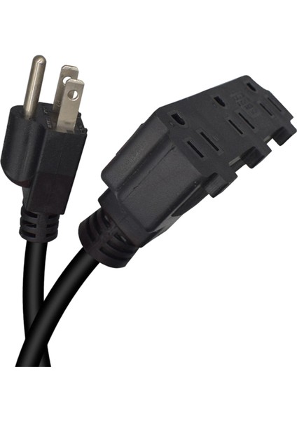 3 Pin 5-15P Ila 5-15 Kablo Esnek 3 Outlet Dış Isı Direnc (Yurt Dışından)