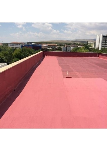 M1 Güçlü Elastomerik Su Yalıtım Kaplaması Kiremit Rengi 3,5 Lt