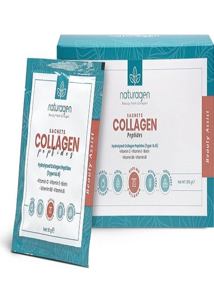 Collagen Şeftali Aromalı 2 Kutu Beauty Assist 60 Saşe fırsatları