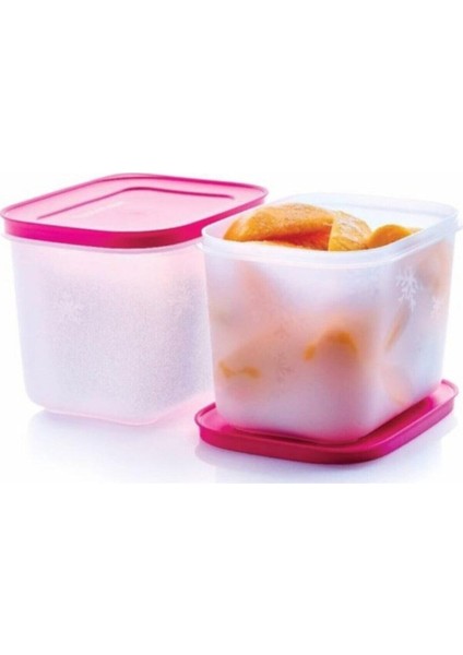 Alaska Saklama Kabı Kare Set 1,1 Lt 2’li