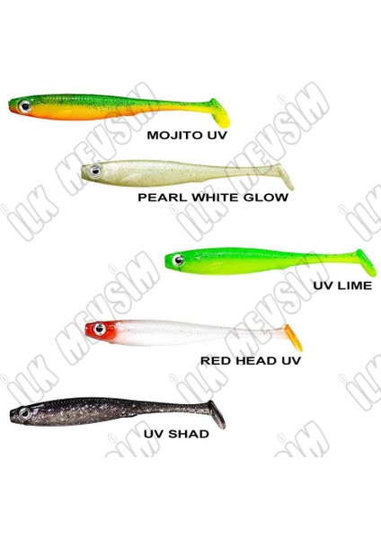 Mister Shad 10CM 7gr Silikon Yem modelleri