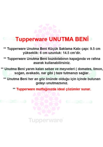 Unutma Beni Küçük Saklama Kabı Hsgl Mavi