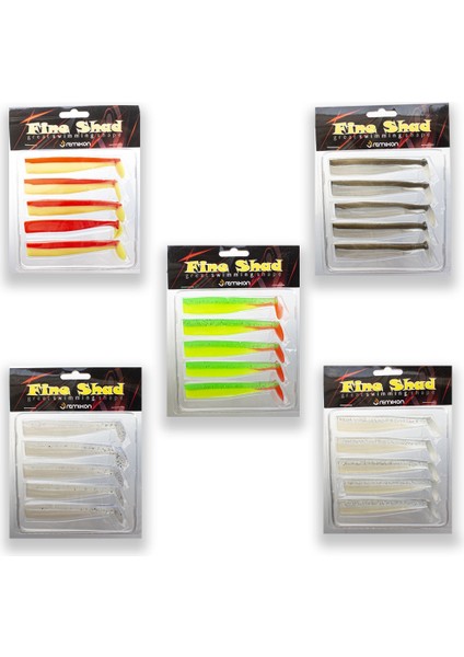 Fine Shad 10CM Silikon Yem