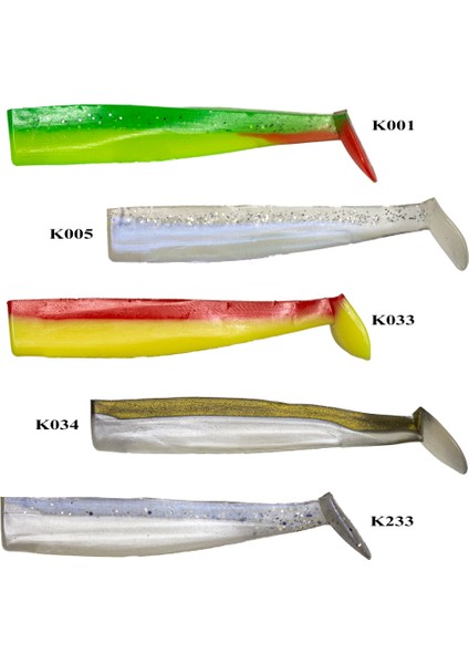 Fine Shad 10CM Silikon Yem