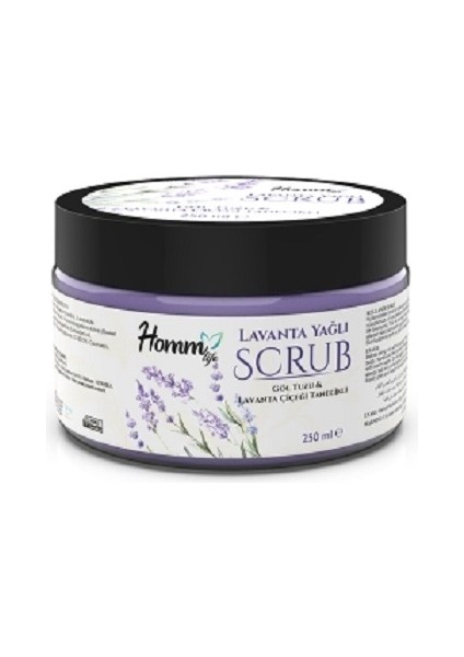 Bitkisel Lavanta Yağlı Bitki Tanecikli Scrub 250 ml