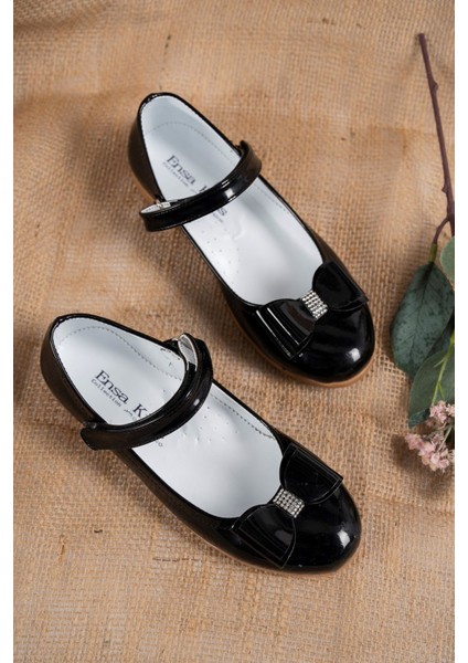 Fiyonklu Siyah Kız Çocuk Babet fiyatları