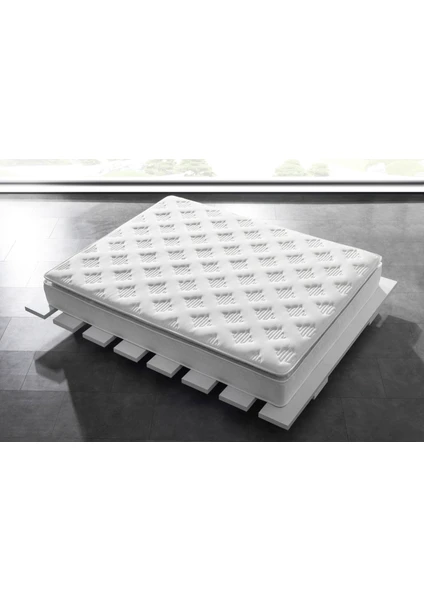 Bed21 90x190 Paket Yaylı, Ekstra Pedli Comfort Yatak