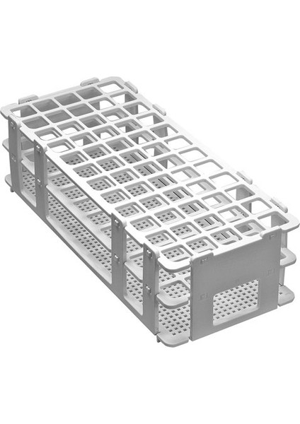 Tüp Standı 24 Tüplük Beyaz - 25 mm