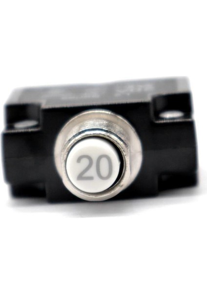 2 Adet 50VDC/ AC125-250V 20 30 Burma Düğmesi Termal (Yurt Dışından)