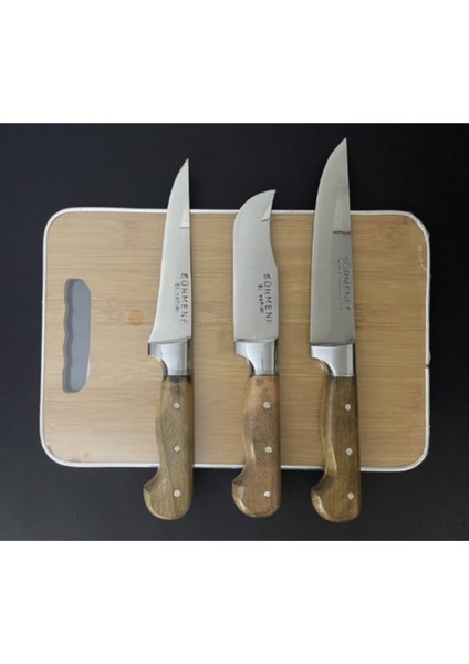El Yapımı Bıçak Seti 3 Lü Set fiyatları
