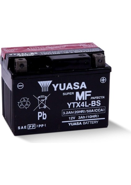 YTX4L-BS Akü