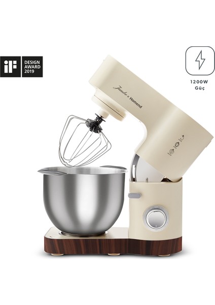 x Homend Artfood 3025H Krem Stand Mikser