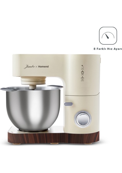 x Homend Artfood 3025H Krem Stand Mikser