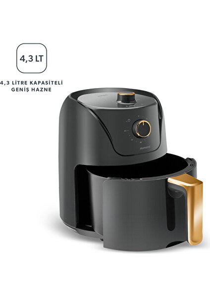 Airfryday 2505H 8 Farklı Programlı, 4,3 Litre Airfryer