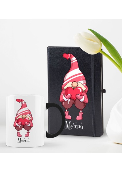 Kişiye Özel Sevgili Temalı 2’li Defter Kupa Hediye Seti, Sevgiliye Hediye, Sevgililer Günü Hediyesi-2