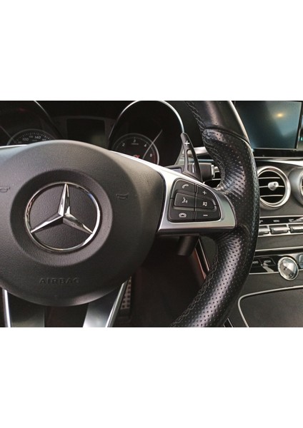 Mercedes cla direksiyon f1 vites kulakçık paddle shift siyah w117