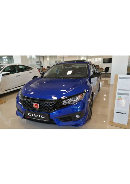 Honda civic fc5 uyumlu ayna kapağı batman yarasa piano black modelleri