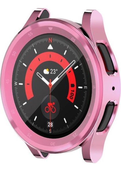 Samsung Galaxy Watch 5 Pro 45MM Önü Kapalı Silikon Kılıf AL3173