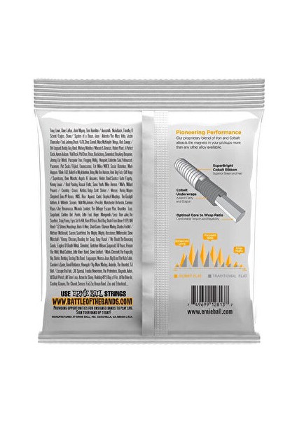 P02813 Hybrid Slinky FlatWound Bas Gitar Teli (45-105) fiyatları