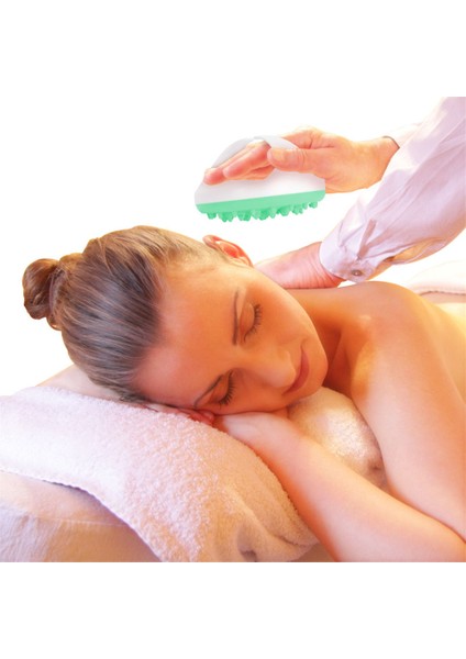 Anti Banyo Duş Vücut Masajı Silikon Silikon Eksfoliator Fırça Eldiven Yeşil (Yurt Dışından) fiyatları