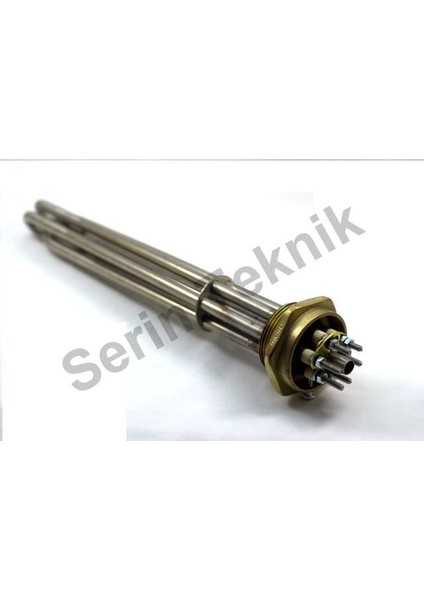 Kafalı Kazan Isıtıcı Rezistansı Ferq 1,5 inç 7500W 28,5Cm