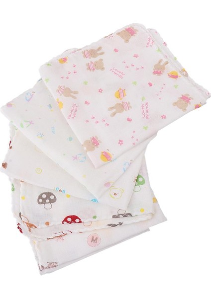 5 Adet Çocuk Bebek Havlu (Yurt Dışından)