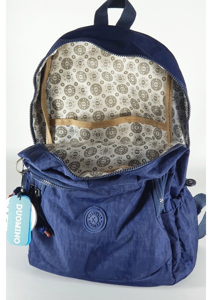 Unisex Çantası Krinkıl Su Geçirmez Okul Çantası 14 Inç Laptop Seyahat Çantası 40X30X15CM