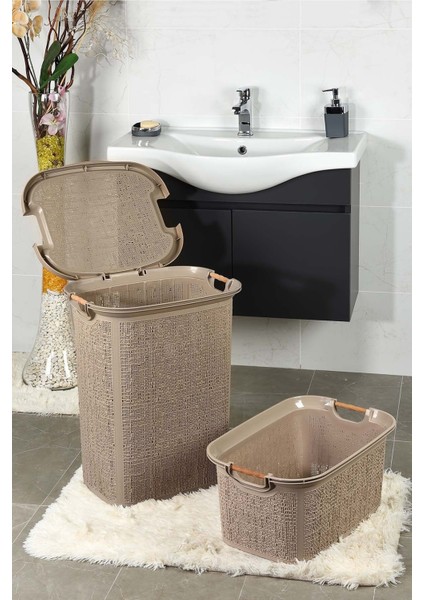 Tuffex Woow Kirli Sepeti ve Çamaşır Sepeti - Plastik Sepet