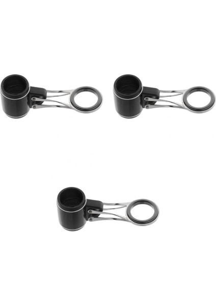 3 Parça Sağlam Balıkçı Çubuk Kılavuzları Diy Çubuk Binası Balıkçı Çubuk Parçaları Aksesuarlar (Yurt Dışından)