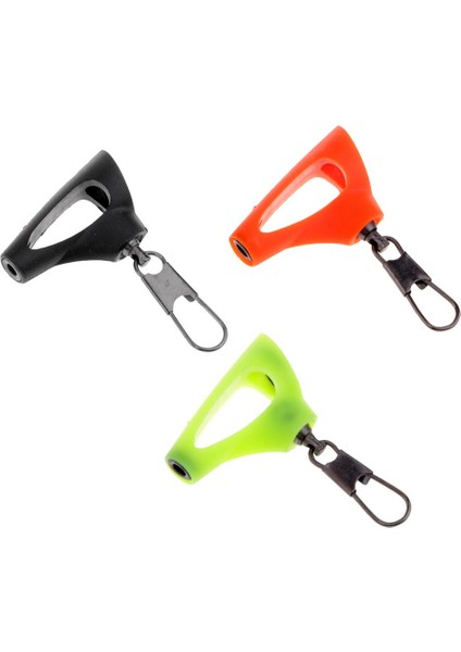 3 Parça Paslanmaz Çelik ve Balıkçı Sinkeri Slayt Kilitli Snap Aksesuar (Yurt Dışından)