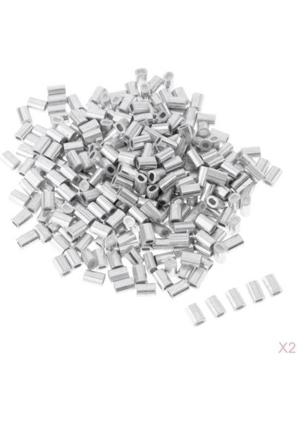 200 x Balıkçı Balıkçı Lideri Konnektör Döngü Kolu (Yurt Dışından)