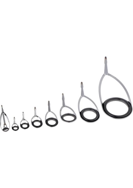 Karışık Boyut Paslanmaz Çelik Seramik Kılavuz Çubuk Onarım Yedek Uç Balıkçılık (Yurt Dışından) modelleri