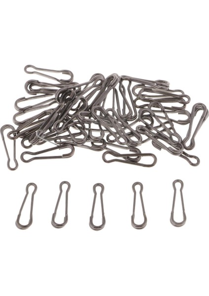 200 Parça Hawaiian Snap Swivels Hızlı Değişim Klipleri 17MM-34MM (Yurt Dışından) modelleri