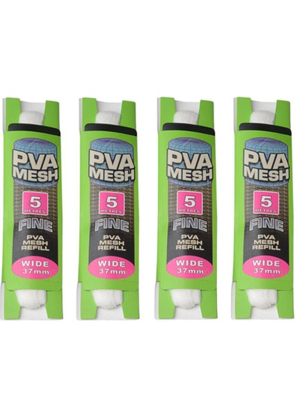4 Adet 5 Metre 37MM Pva Balıkçılık Net Accs Katı Yemler Için Örgü Çantası (Yurt Dışından)
