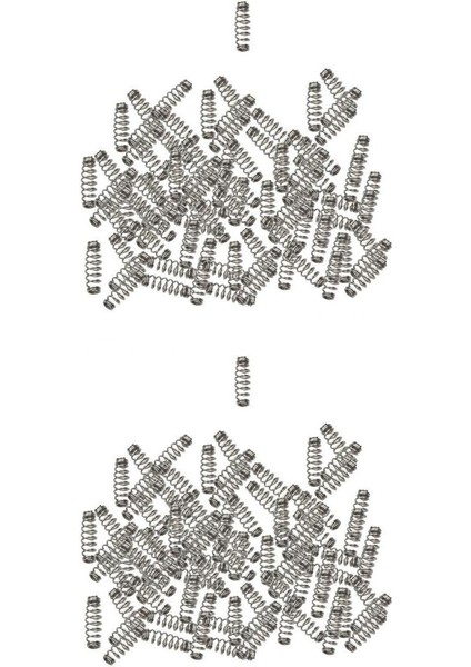 200 Parça Dikenli Balıkçılık Kanca Yay Çelik Vidalı Ot Otlak Aksesuarları (Yurt Dışından)