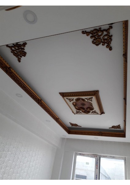 Kahve Saray Tavan Kartonpiyer 13*95 cm Dgk-13