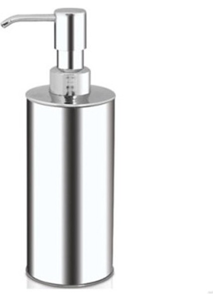 Krom Silindir Sıvı Sabunluk 300 Cc Plx-3804-3