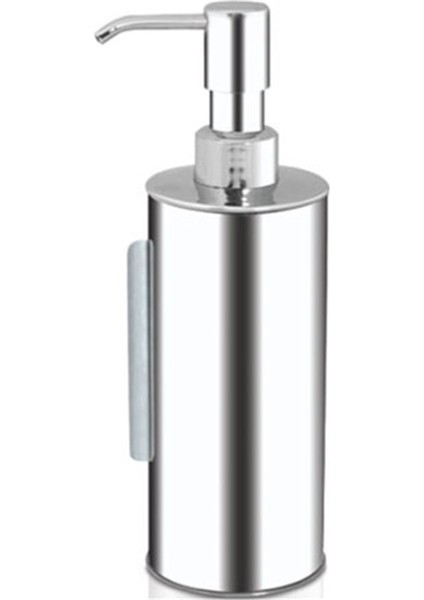 Krom Askılı Silindir Sıvı Sabunluk 300 Cc Plx-3804-4